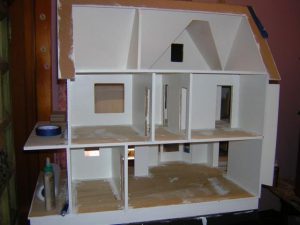 homemade doll house